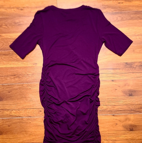 Motherhood Maternity Dress Purple sz XS - Picture 4 of 4
